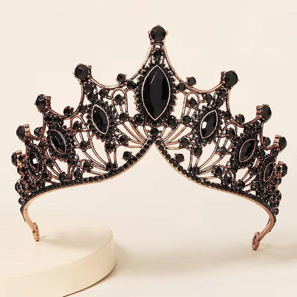 Bridal Tiara Baroque Style Crown Wedding Party Headpiece Women Dress Accessories