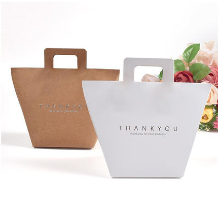 100PCS Christmas Gift Bags Party Candy Paper Bag Cookie Wrapping Pouch Sack - Aimall