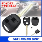 For TOYOTA Car key Remote case/shell for Prado Avensis Corolla Rav Kluger Tarago - Aimall