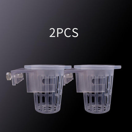 Adjustable Wall Mounted Aquatic Plant Cup for Emersed Plants Water Grass Holder