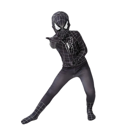 Spider Tight Man Jumpsuit Set Miles Clothes Expedition Adult Kids Halloween Costume Gwen AU - Aimall