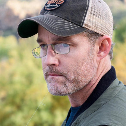 Thin Easy Carry Ultra Nose Clip Optics Presbyopic Ultralight Reading Glasses - Aimall