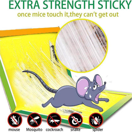Up To 100X Mouse Trap Rat Mice Mouse Trap Board Snare Catcher Board Pad - Aimall