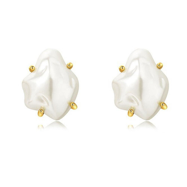 Vintage Irregular Earrings Women Retro Studs Statement Jewelry Fashion Gift