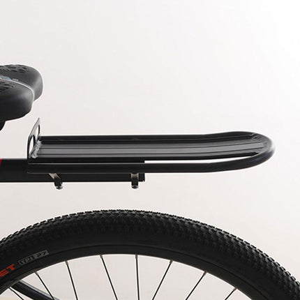 Mountain Bike Rear Rack Flat Suspension Rack Accessories Luggage Carrier Shelf