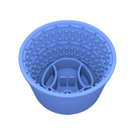 Silicone Pet Slow Feeder Bowl Anti Choke Design Food Dish for Dogs and Puppies