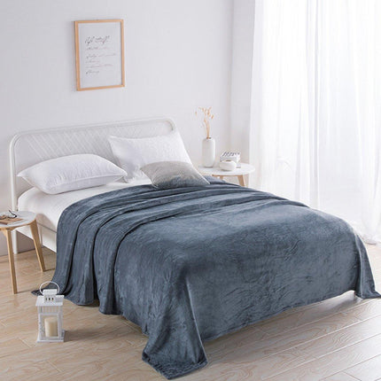 Soft Winter Flannel Blanket for Office Home Lunch Break Warm Cozy Throw Blanket