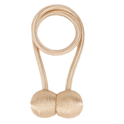 1PC Tieback Curtain Magnetic Ball Curtains Buckle Tie Backs Curtain Holder Home - Aimall