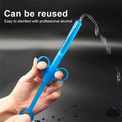 8PCS Portable Personal Hygiene Cleaner Lubricant Applicator Syringes Reusable
