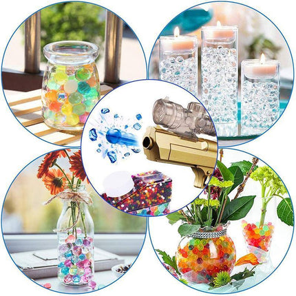 Orbeez Gel Water Balls Crystal Soil Bead WaterBalls Jelly Gel Beads Vase 10-13mm - Aimall