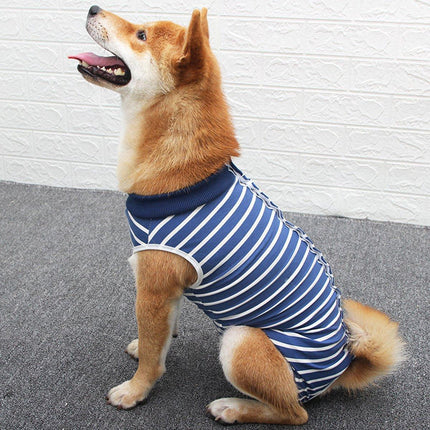 Dog Recovery Suit Anti-Lick Wound Protector Pet Clothing Post-Surgery Belly
