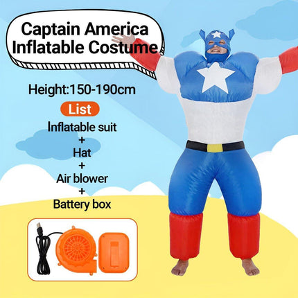 Cross-border Halloween Show Inflatable Costume Evening Show Performance Event