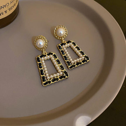 Gorgeous Vintage Black White Earrings Various Styles Women Jewelry Best Gift - Aimall