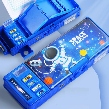 Astronaut Multifunctional Pencil Case for Stationery School Supplies Organiser