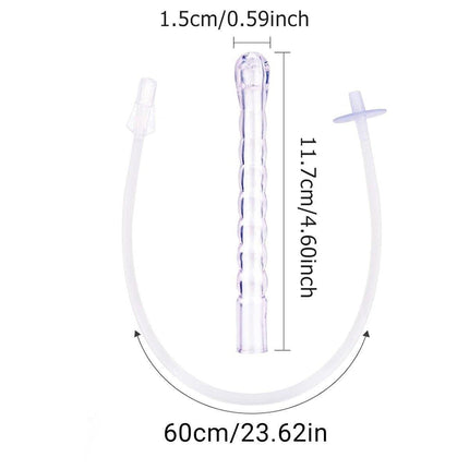 Reusable Douche Enema Kit Pump Anal Vaginal Cleaner Colon Rectal Enema Bottle