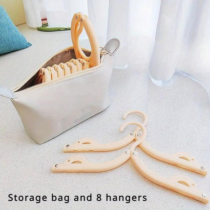 Portable Foldable Clothes Rack Travel Drying Stand for Home and Outdoor Use