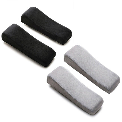 2PCS Elbow Arm Rest Cushion Chair Armrest Pads Memory Foam Office Support Pillow
