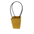 25x Kraft Paper Bag Flowers Waterproof Bouquet Basket Gift Box With Handle - Aimall