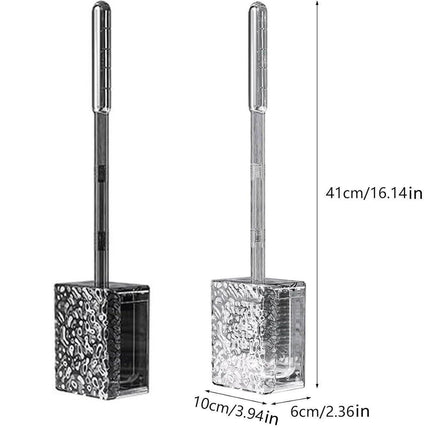 Corrugated Toilet Brush No Dead Angle Wall Hanging Toilet Cleaning Brush