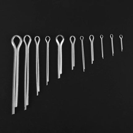 150PCS box 15 Kinds Stainless Steel Split Cotter Pins Assortment Kit Tools cherr - Aimall