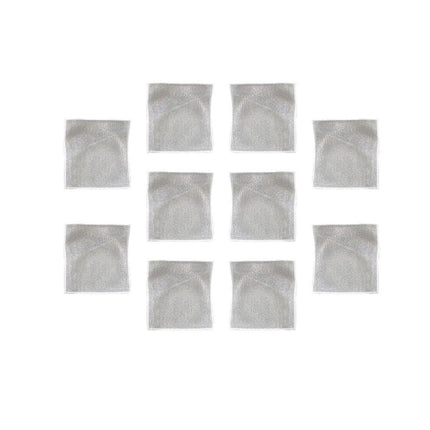 10PCS Double Layer Dishcloth Non-stick Oil Kitchen Cleaning Cloth Metal Fiber