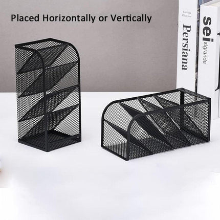 Multifunctional Slanting Pen Holder Desk Organiser Pen Holder Stationery Storage