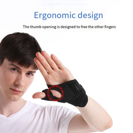1pc Black Sports Finger Protector Basketball Fitness Thumb Support Guard Sleeve