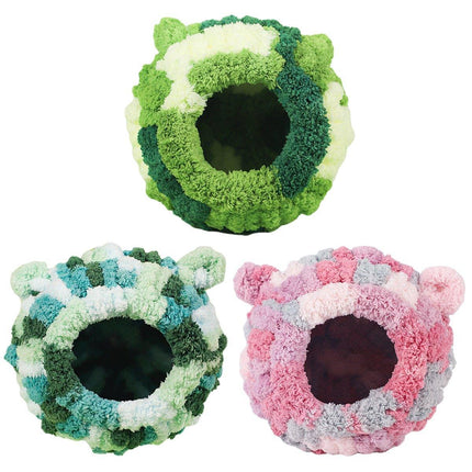 Hanging Warm Cotton Nest Hammock Cozy Bed for Parrots and Other Bird Species