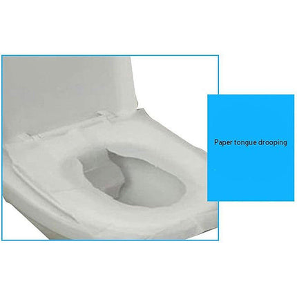 2PCS Travel Disposable Toilet Seat Covers Soluble Paper For Hotel Household Use