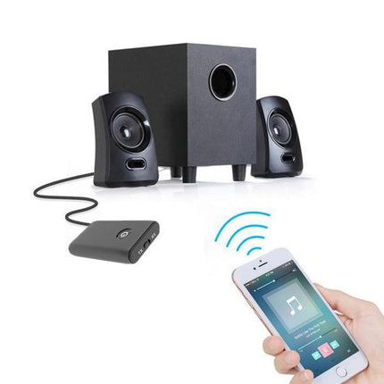 Bluetooth 5.0 Transmitter Receiver 2 in 1 Wireless Audio Aux Adapter 3.5mm - Aimall