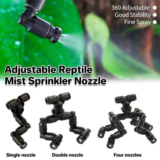 Reptile Pet Rainforest Tank Ecological Landscape Spray Atomization Mist System