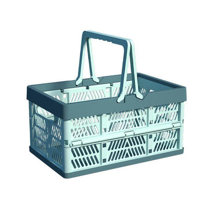 Foldable Portable Picnic Basket Lightweight Storage Basket for Outdoor Use