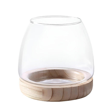 Japanese Style Small Glass Vases Fish Tank for Home Decor