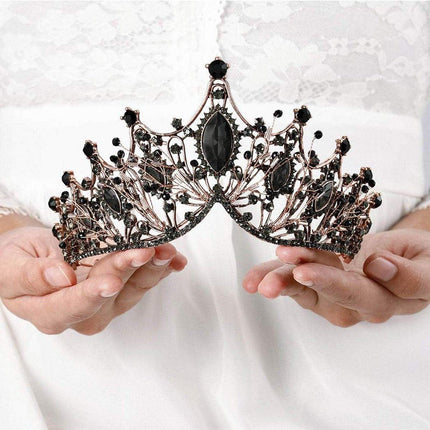 Bridal Tiara Baroque Style Crown Wedding Party Headpiece Women Dress Accessories