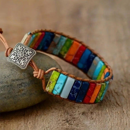 Creative Bohemian Woven Bracelet Handcrafted Jewelry Fashion Accessory