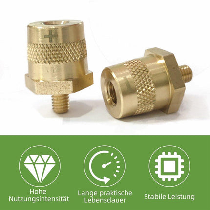 2pcs Automotive Battery Connector Posts Maintenance and Modification Accessories