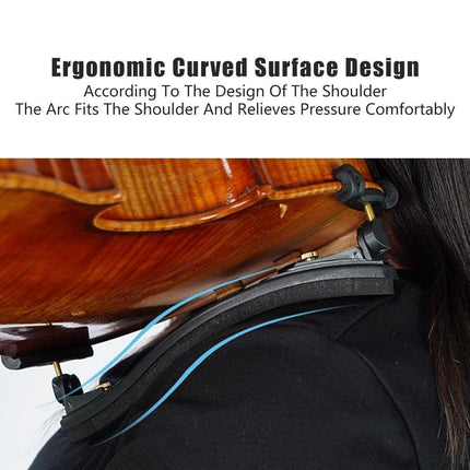 Violin Shoulder Rest For 3/4 4/4 Adjustable Type Shoulder Rest Violin Fiddle