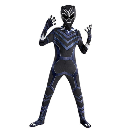 Anime Movie Same Cosplay Halloween Children's Adult Leotard Headwear Deadpool Black Panther