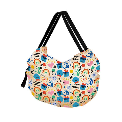 Large Foldable Eco-Friendly Shopping Bag Reusable Thickened Portable Travel Tote