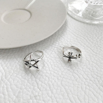 Adjustable Punk Retro Ring Fashion Jewelry Index Finger Statement Gift