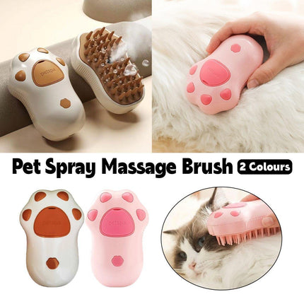 Pet Spray Massage Comb for Cats Dogs Cleaning Grooming Shedding Detangling Brush