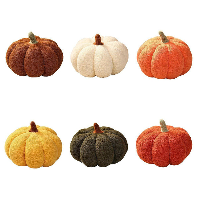Soft Plush Pumpkin Pillow Cushion Sofa Living Room Bay Window Decor Indoor Toy