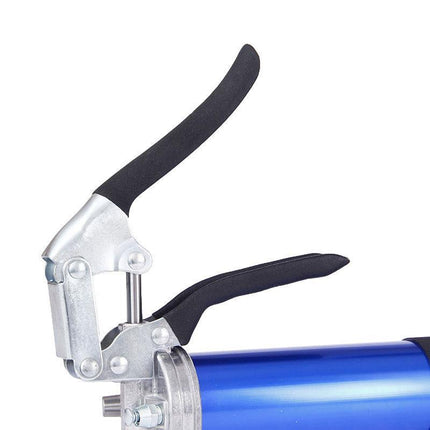 6000PSI Grease Gun Pressure Pistol Grip Dual Flow Flex Hose Industrial Quality - Aimall