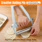 Stainless Steel Non Stick Rolling Pin Pastry Dough Roller Baking Making Tool