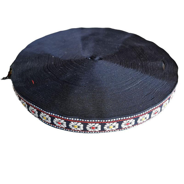 45M Border braid woven ribbon decorative ribbon fabricfor Decoration Home 3style - Aimall