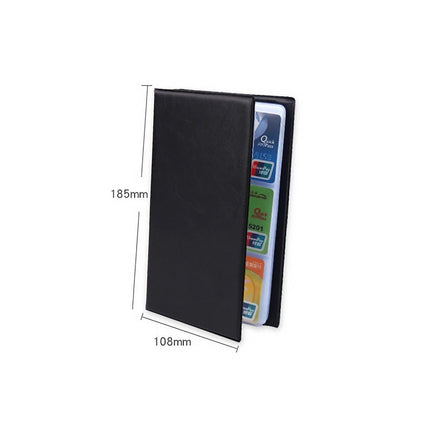 Business Card Holder 120 Pocket Name ID Credit Card Travel Book Wallet Organiser - Aimall