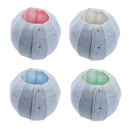 Collapsible Breathable Pet Bed Cat Nest Dog Cave Tunnel Semi Enclosed Mat
