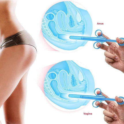 8PCS Portable Personal Hygiene Cleaner Lubricant Applicator Syringes Reusable