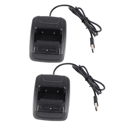 2PCS Charging Base for Radio Walkie For BF-88E