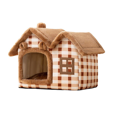 Removable Washable Pet House Four Seasons Cat Enclosed House